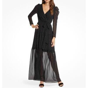 Eliza J Maxi Chiffon Maxi Dress